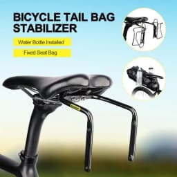 Bike Saddle Stabilizer Bracket Rear Seat Mounting Bracket Bicycle Luggage Rack Holder Support Shelf Frames Accessories