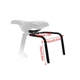 Bike Saddle Stabilizer Bracket Rear Seat Mounting Bracket Bicycle Luggage Rack Holder Support Shelf Frames Accessories