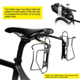 Bike Saddle Stabilizer Bracket Rear Seat Mounting Bracket Bicycle Luggage Rack Holder Support Shelf Frames Accessories