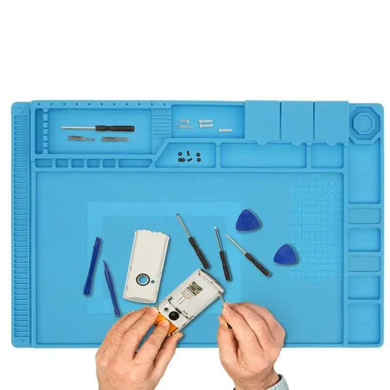 45 *30cm Watch Repair Work Pad Soldering Station Heat Resistant Pad Watch Repair Non-slip Silicone Mat For Watchmaker tool