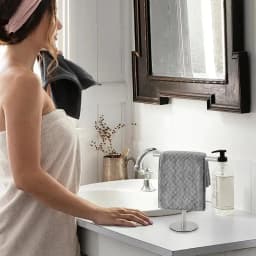 Countertop Hand Towel Holder Kitchen Towel Holder Stand Hand Towel Holder Stand T Shape Towel Rack For Bathroom Kitchen