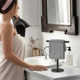 Countertop Hand Towel Holder Kitchen Towel Holder Stand Hand Towel Holder Stand T Shape Towel Rack For Bathroom Kitchen