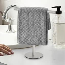 Countertop Hand Towel Holder Kitchen Towel Holder Stand Hand Towel Holder Stand T Shape Towel Rack For Bathroom Kitchen