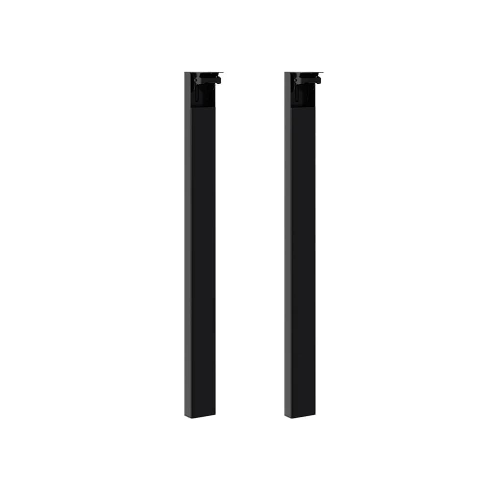 Set of 2 Folding Metal Table Legs 73cm Height Industrial For Home Office Dining Coffee Bench Desk Table Parts