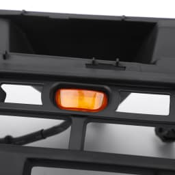 Artudatech Front Bumper Hood Grille LED Lights W/Wire Harness Fit fors Tacoma 2012-2015 Amber
