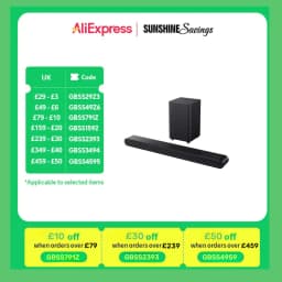 TCL S643WK 3.1 Sound Bar & Wireless Subwoofer, Roku TV Ready, S643W