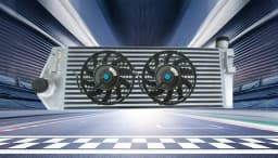 FOR RENAULT MEGANE 225 RS TURBO FRONT MOUNT INTERCOOLER + FANS 04-08 2004 2005 2006 2007 2008 04 05 06 07 08
