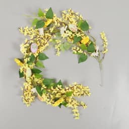 Flower String Lights Artificial Floral Garland String Light Up Flower Vines 3.28ft Battery Operated Floral Vines Decoration for