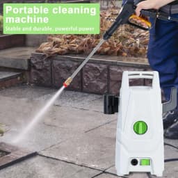 Car Washer, Electric Pressure Washer, 100BAR Power Washer with 5 Color Nozzle, 1400W High Pressure Washer Cleaner