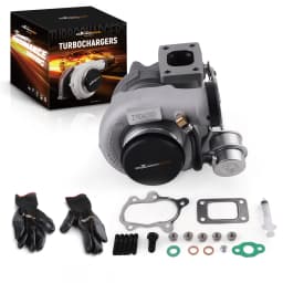 T25 Turbo GT2871 GT28 Universal T28 GT2860 Turbo Turbine A/R .64 Universal Turbo Charger for 1.5-2.0L Billet Turbocharger Turbine Up to 400HP