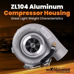 T25 Turbo GT2871 GT28 Universal T28 GT2860 Turbo Turbine A/R .64 Universal Turbo Charger for 1.5-2.0L Billet Turbocharger Turbine Up to 400HP