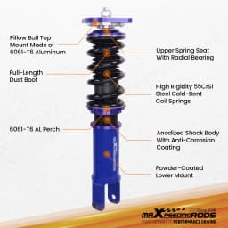 Coilovers Shocks Suspension Lower Kit For Nissan 350Z 2003-2008