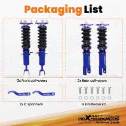 Coilovers Shocks Suspension Lower Kit For Nissan 350Z 2003-2008