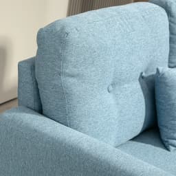 HOMCOM Chic Loveseat with Armrest Spring Padding for Home Office