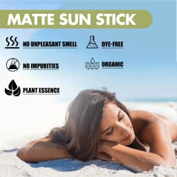 Face Body Sunscreen Matte Sun Stick Spf 50+ Uv Protective Refreshing Hydrating Waterproof Solar Blocker Isolation Sunblock Cream