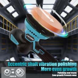 Polishing Machine For Car Cordless Polisher 6 Gears Automotive Electric Waxing Repairing Wireless Sander Polish for Makita 18v