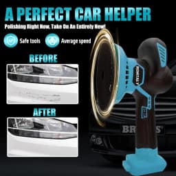 Polishing Machine For Car Cordless Polisher 6 Gears Automotive Electric Waxing Repairing Wireless Sander Polish for Makita 18v