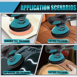 Polishing Machine For Car Cordless Polisher 6 Gears Automotive Electric Waxing Repairing Wireless Sander Polish for Makita 18v