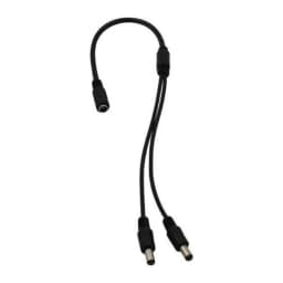 1 Female to 2/3/4 Way Male Plug Port DC Power Adapter Splitter Cable 12V