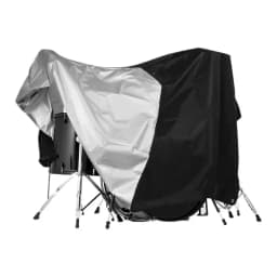 Drum Accessory Windproof Drum Set Dust Cover for Outdoor Music Rooms Indoors Drum Set Accessory Dust Cover in Weighted Corners