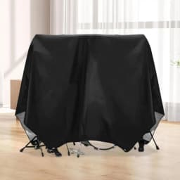 Drum Accessory Windproof Drum Set Dust Cover for Outdoor Music Rooms Indoors Drum Set Accessory Dust Cover in Weighted Corners