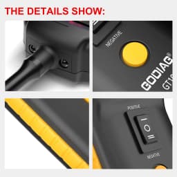 GODIAG GT101 PIRT circuit probe DC 6-40V Vehicles Electrical System Diagnosis/ Fuel Injector Cleaning and Testing