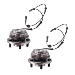 Front Hub Wheel Bearings ABS Pair for Land Rover Discovery MK2 1998-2004