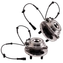 Front Hub Wheel Bearings ABS Pair for Land Rover Discovery MK2 1998-2004