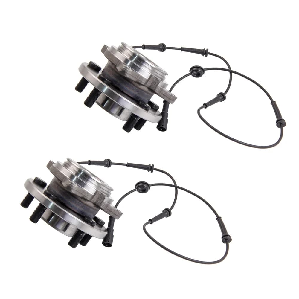 Front Hub Wheel Bearings ABS Pair for Land Rover Discovery MK2 1998-2004