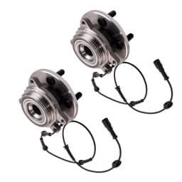 Front Hub Wheel Bearings ABS Pair for Land Rover Discovery MK2 1998-2004