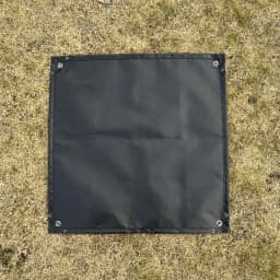 Camping Fire Pit Mat Fireproof Mat Silicone Fire Pit Pad Grilling Barbecue Camping Reusable Patio Protection Mat Stove