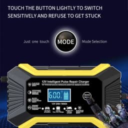 Automotive Charger 12V Car Battery Charger Pulse Repair Digital LCD Display Smart Fast Charge For Car Motorcycle