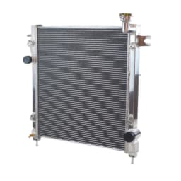 Aluminum Radiator+FAN For 2008-2012 2009 2010 2011 Jeep Liberty 3.7L V6 Gas 08 2009 2010 2011 09 10 11 12