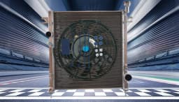 Aluminum Radiator+FAN For 2008-2012 2009 2010 2011 Jeep Liberty 3.7L V6 Gas 08 2009 2010 2011 09 10 11 12