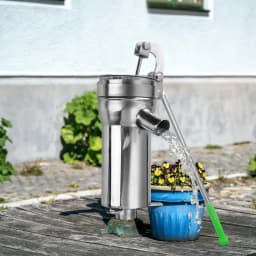 Stainless Steel household Manual Water Pump Durable Domestic Oil Pump Well Hand Shake Suction Pump manual water pressure devices
