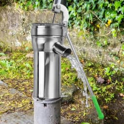 Stainless Steel household Manual Water Pump Durable Domestic Oil Pump Well Hand Shake Suction Pump manual water pressure devices