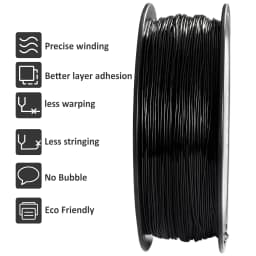 GEEETECH 10Kg In One Box 1.75mm 3D PLA Filament Assorted Pack - Matte PETG Silk PLA TPU ABS+ - Safety for 3D Printer Materials