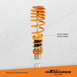 Street Coilovers Suspension Kit for Skoda Fabia Mk1 6Y Inc vRS hatchback Estate Suspension Coil Spring Kit For VW POLO MK