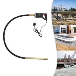 CNCESR Electric Concrete Vibrating Tool 1500W Handheld Concrete Tool Cement Vibrarator with 2m Shaft for Fences Bridges Ports