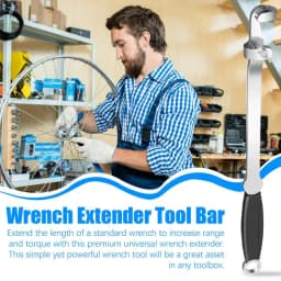Extension Wrench Auto Repair Torque Amplifier Wrench Extender Tool Bar To Amplify Torque For Mechanics Garage Tradesman