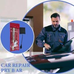 Pry Tools Automotive Urgent Repair Kit Pry Bar 12X Heavy Duty Door Panel Removal Hand Tools Escape Door Window Breaker Car