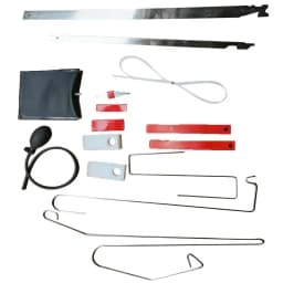 Pry Tools Automotive Urgent Repair Kit Pry Bar 12X Heavy Duty Door Panel Removal Hand Tools Escape Door Window Breaker Car