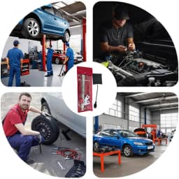 Pry Tools Automotive Urgent Repair Kit Pry Bar 12X Heavy Duty Door Panel Removal Hand Tools Escape Door Window Breaker Car