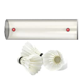 Shuttlecock Badminton Training Equipment Server Artifact Shuttlecocks Storage Tube Badminton Balls Holder Shoulder Barrel