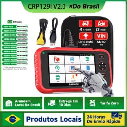 New LAUNCH CRP129i V3 OBD2 Scanner 4 System Auto Diagnostic tool DPF SAS TPMS 12 Service FCA AutoAuth Lifetime Free Update