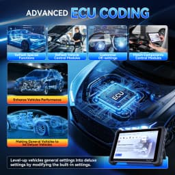 MUCAR 892BT Key Programming AI Automotive Diagnostic Tool Bi Directional Obd2 Scanner ECU Coding CANFD DOIP 35 Resets Life Free