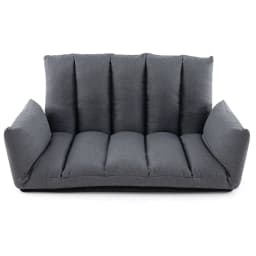 GOFLAME Foldable Floor Sofa Upholstered Recliner Chair W/Adjustable Backrest