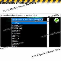 Pin Code Calculator V1.3.9 Repair equipment Diagnostic software Pin Code Calculator IMMO 1.3.9 obd2 scanner Code reader VCI