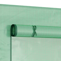 200X76X168Cm Walk-In Garden Greenhouse Tomato Plant House Durable Frame
