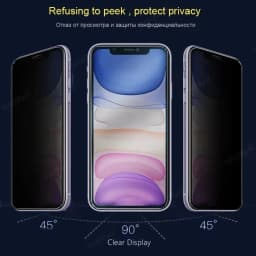 4Pcs For Honor X8B Glass Huawei Honor X8B Tempered Glass Protective HD 9H Privacy Anti-Spy Cover Glue Screen Protector Honor X8B